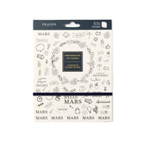 Carnet de stickers Home Office Organisation noir & blanc 1