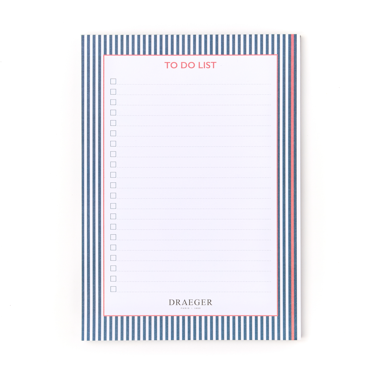 Bloc de notas To do list - 13x18 cm - 100 páginas - Rayas multicolores