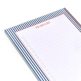Bloc de notas To do list - 13x18 cm - 100 páginas - Rayas multicolores