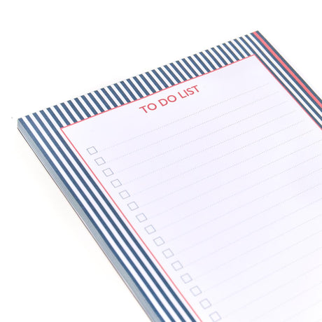 Bloc de notas To do list - 13x18 cm - 100 páginas - Rayas multicolores