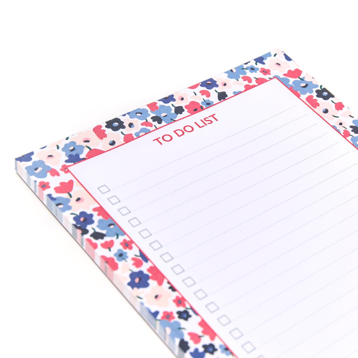 Bloc de notas To do list - 13x18 cm - 100 páginas - Rayas multicolores