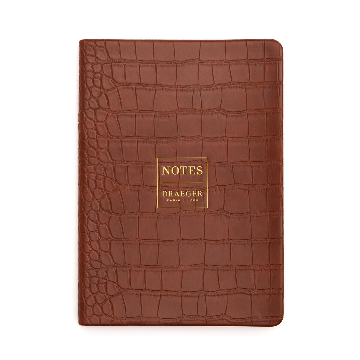 Carnet de Notes Croco A5 Croco Cognac 1