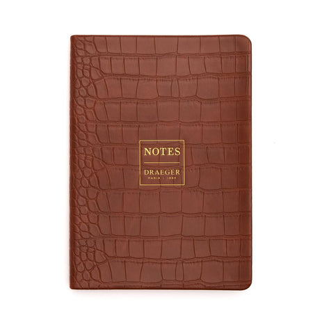 Carnet de Notes Croco A5 Croco Cognac 1