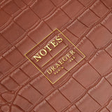 Carnet de Notes Croco A5 Croco Cognac 2