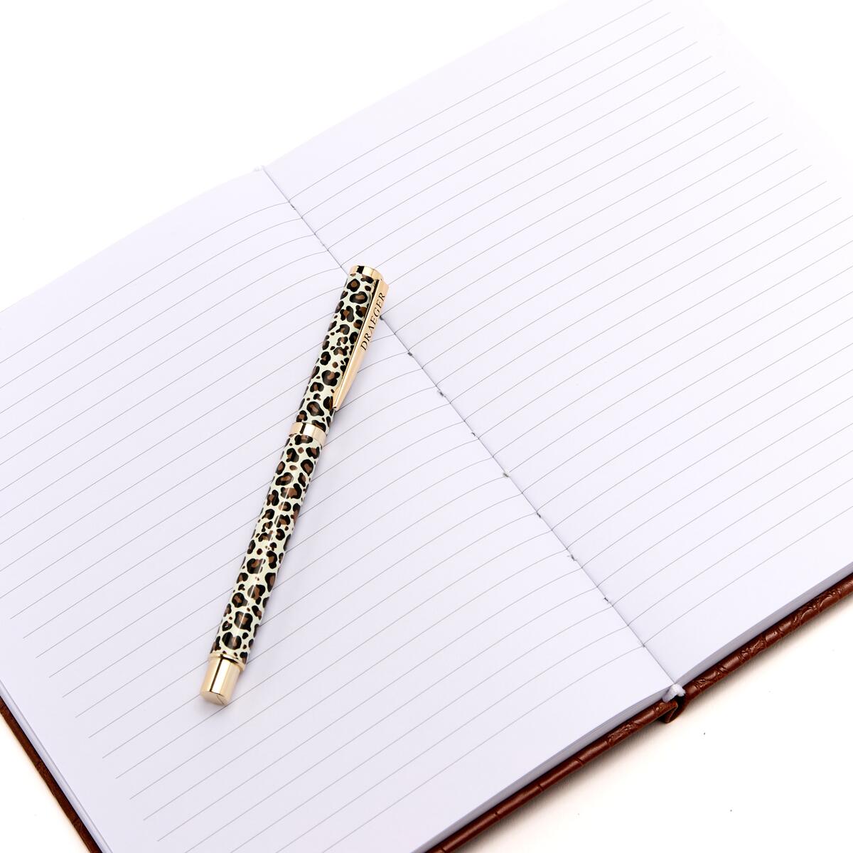 Carnet de Notes Croco A5 Croco Cognac 3