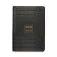 Carnet de Notes Croco A5 Croco Noir 1