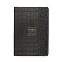 Carnet de Notes Croco A5 Croco Noir 1