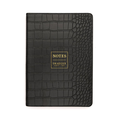 Carnet de Notes Croco A5 Croco Noir 1