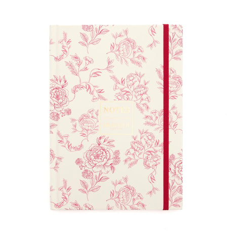Carnet de Notes A5 Jouy rose 1