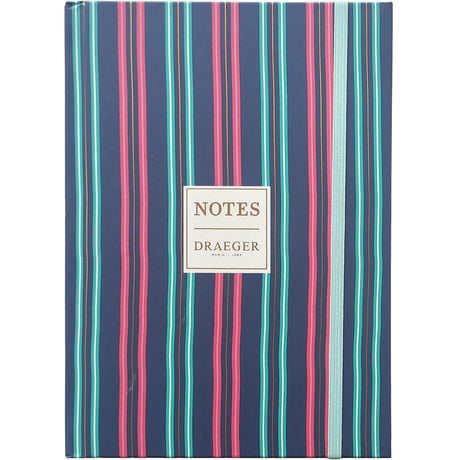 Carnet de Notes A5 Rayures bleu 1