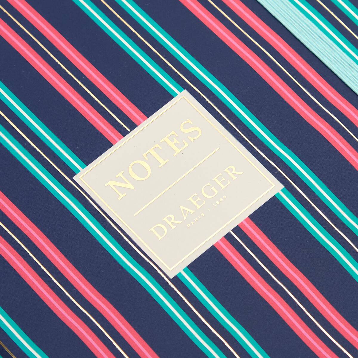 Carnet de Notes A5 Rayures bleu 2