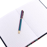 Carnet de Notes A5 Rayures bleu 3