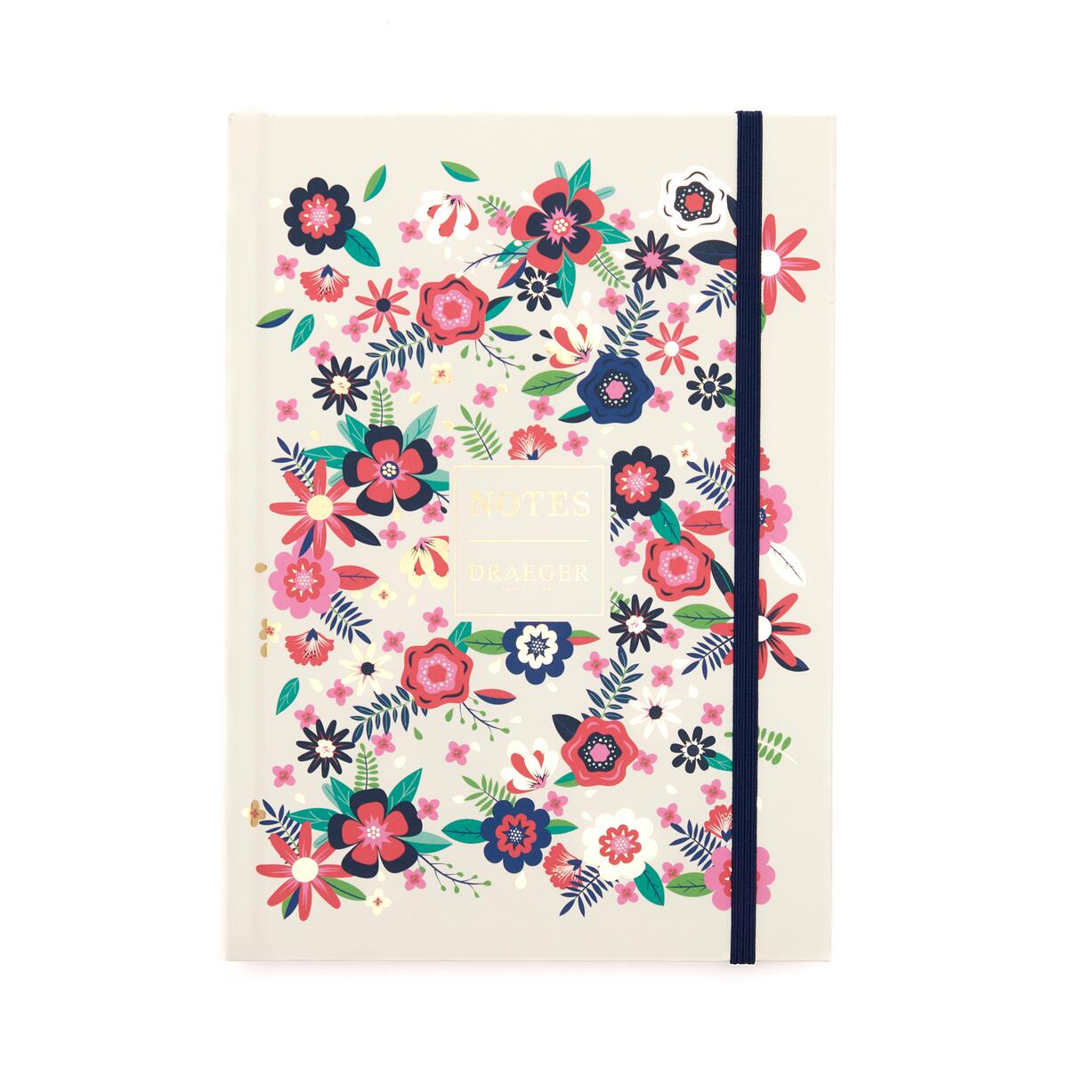 Carnet de Notes A5 Fleurs nude 1