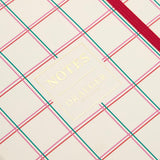 Carnet de Notes A5 Carreaux rose 2