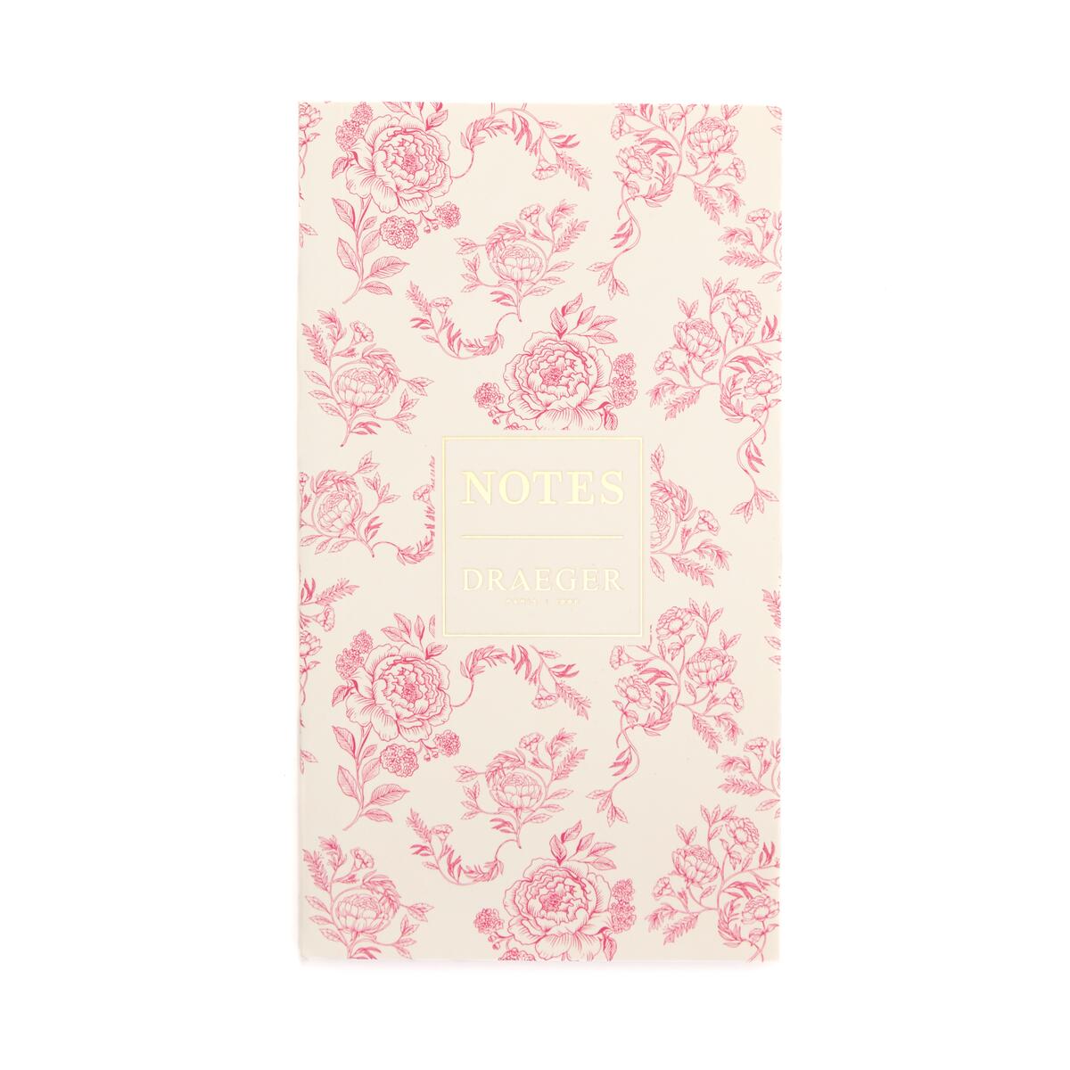 Petit carnet de Notes Jouy rose 1