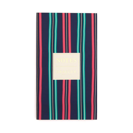 Petit carnet de Notes Rayures bleu 1