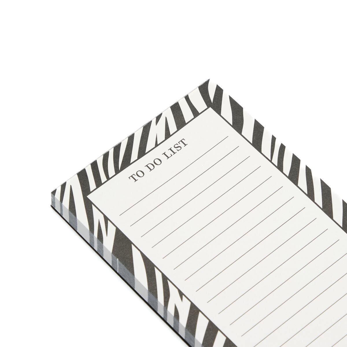Bloc-Notes To-Do List Zèbre 2