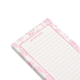 Bloc-Notes To-Do List Jouy rose 2