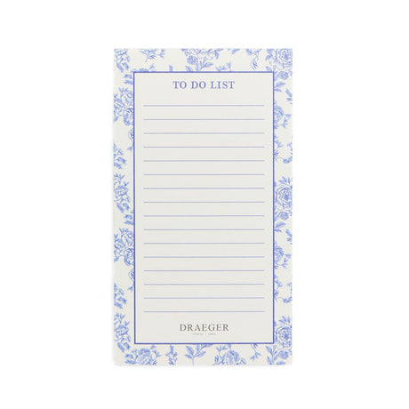 Bloc-Notes To-Do List Jouy bleu 1