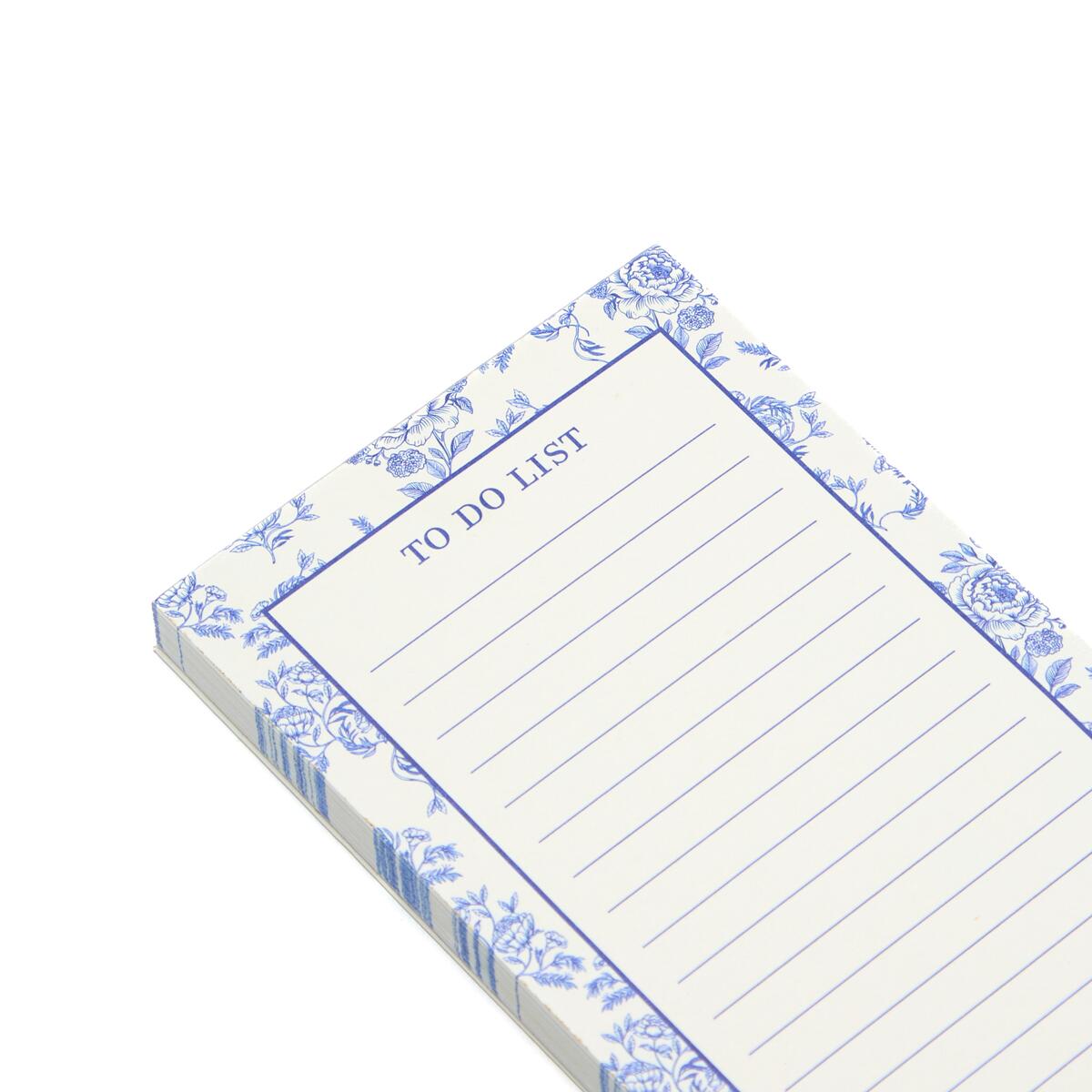 Bloc-Notes To-Do List Jouy bleu 2