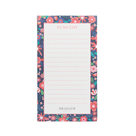 Bloc-Notes To-Do List Fleurs 1