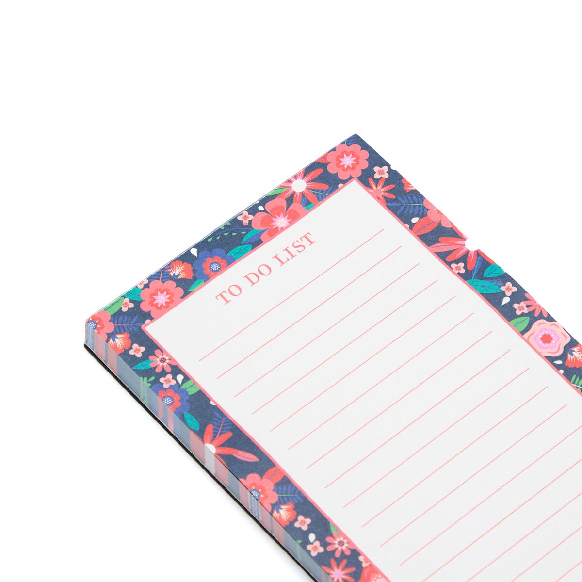 Bloc-Notes To-Do List Fleurs 2