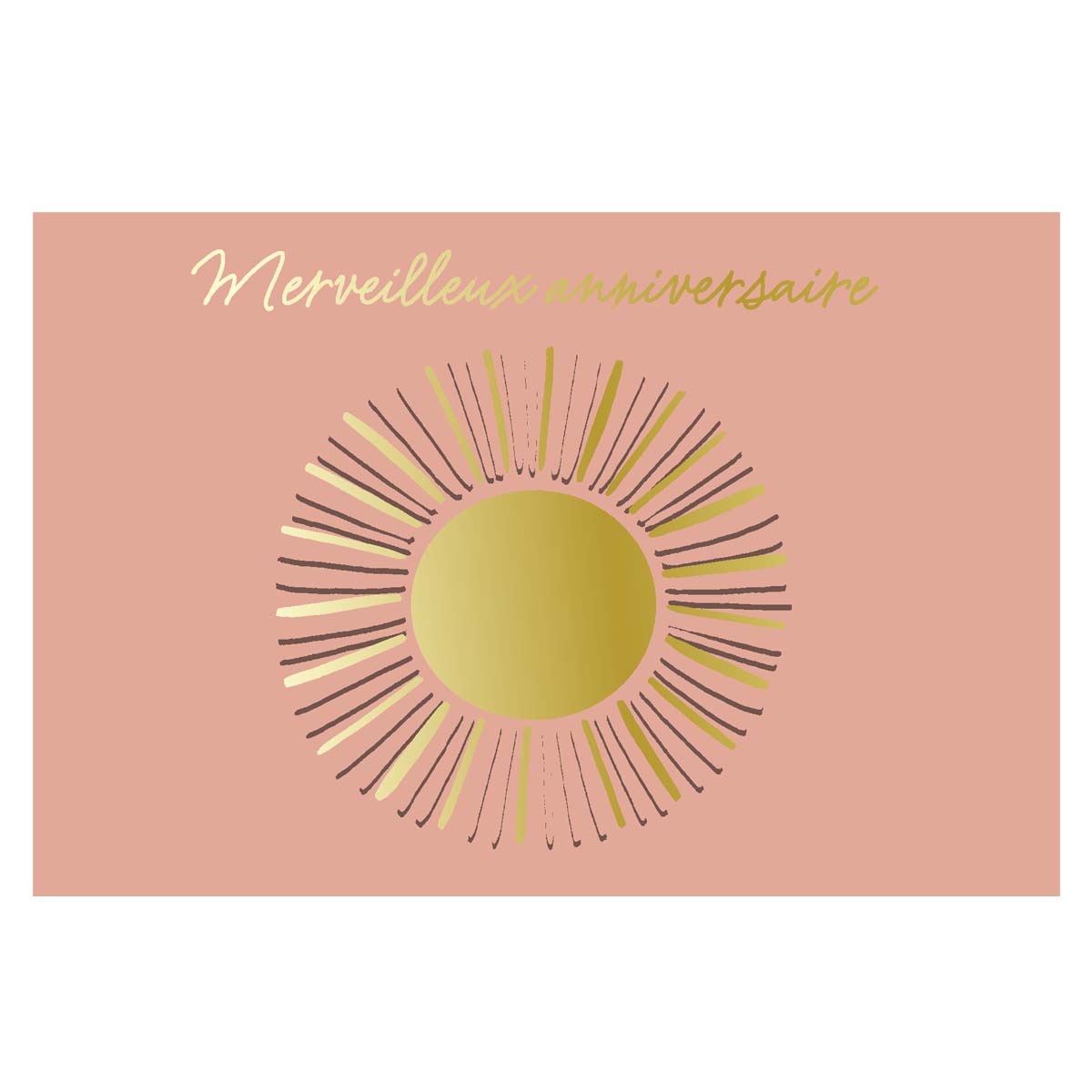 Wonderful Birthday Card - Pink