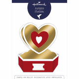 Tarjeta de San Valentín emergente 3D - Corazón