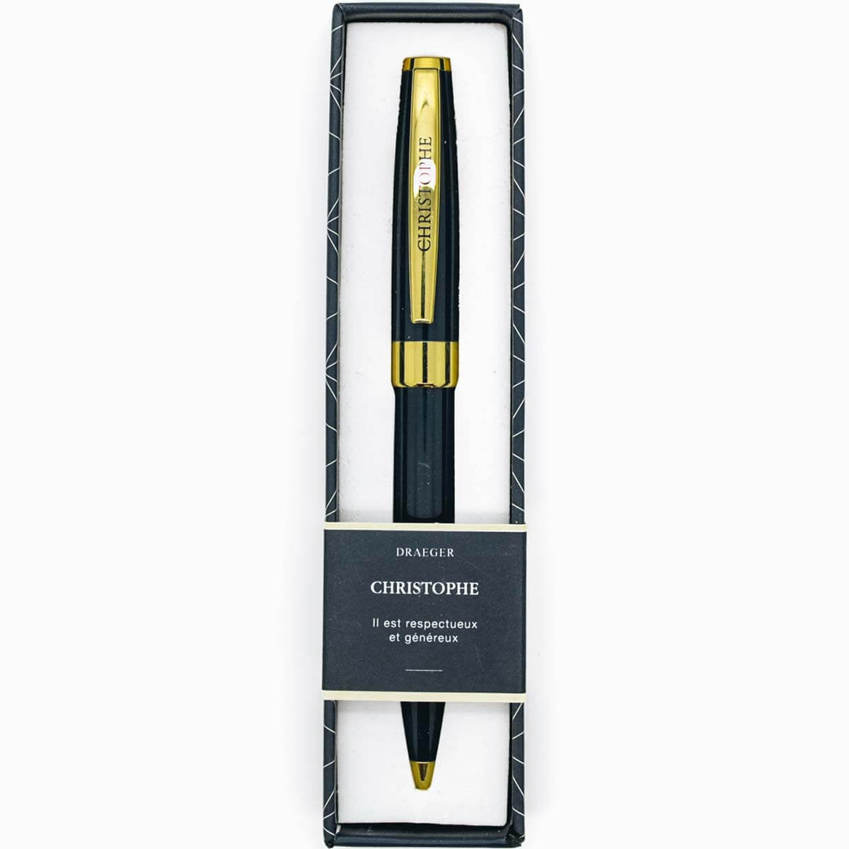 stylo bille homme christophe
