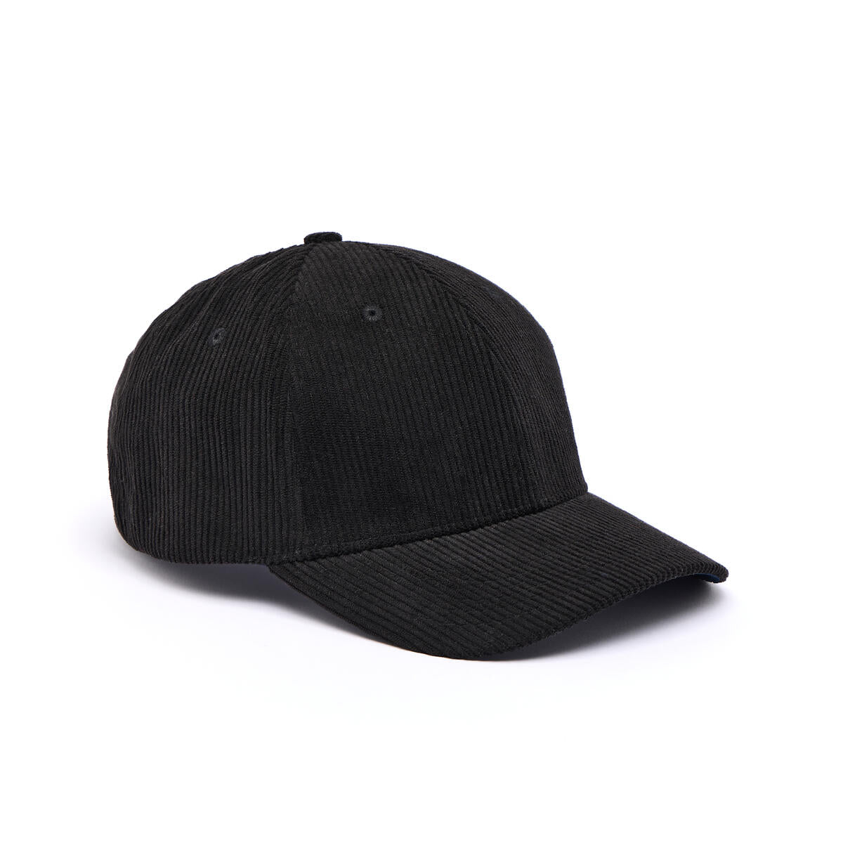 Casquette velours côtelé Noir 2