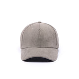 Casquette velours côtelé Gris 1