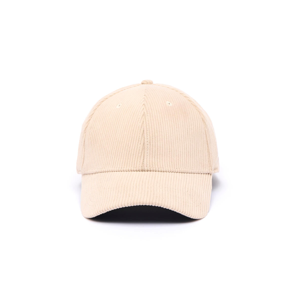 Casquette velours côtelé Ivoire 1
