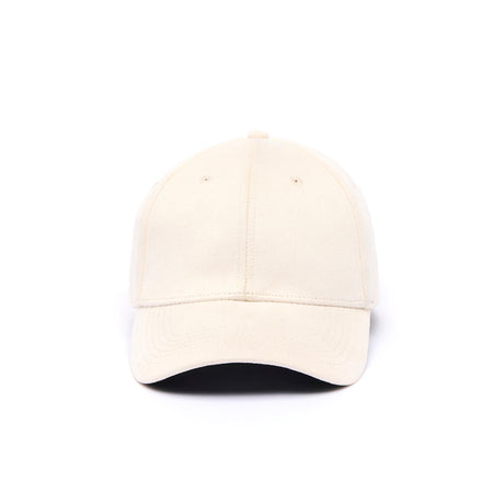 Casquette effet daim Ivoire 1