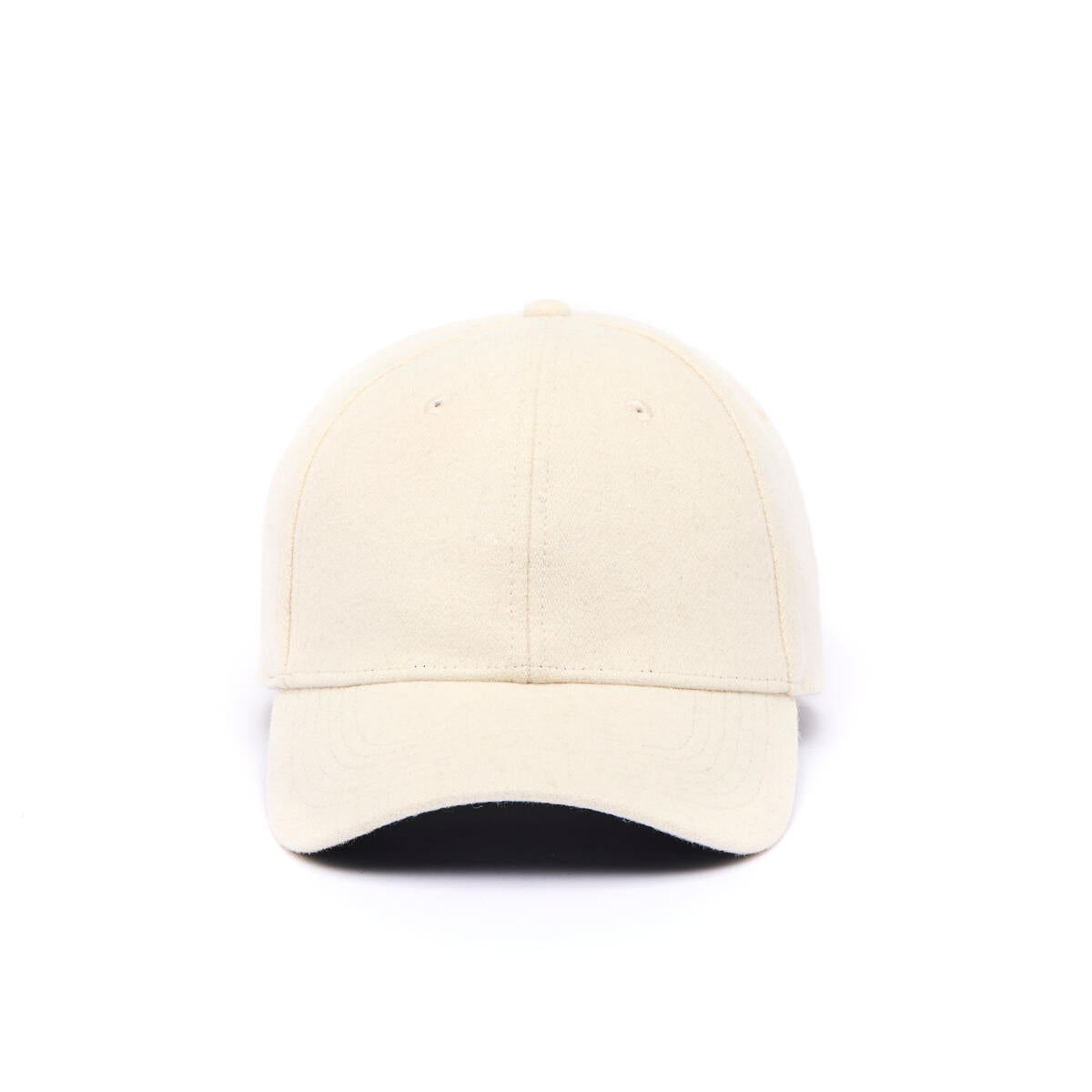 Casquette effet feutre Ivoire 1