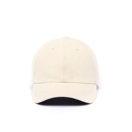 Casquette effet feutre Ivoire 1