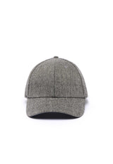 Gorra con estampado de pata de gallo