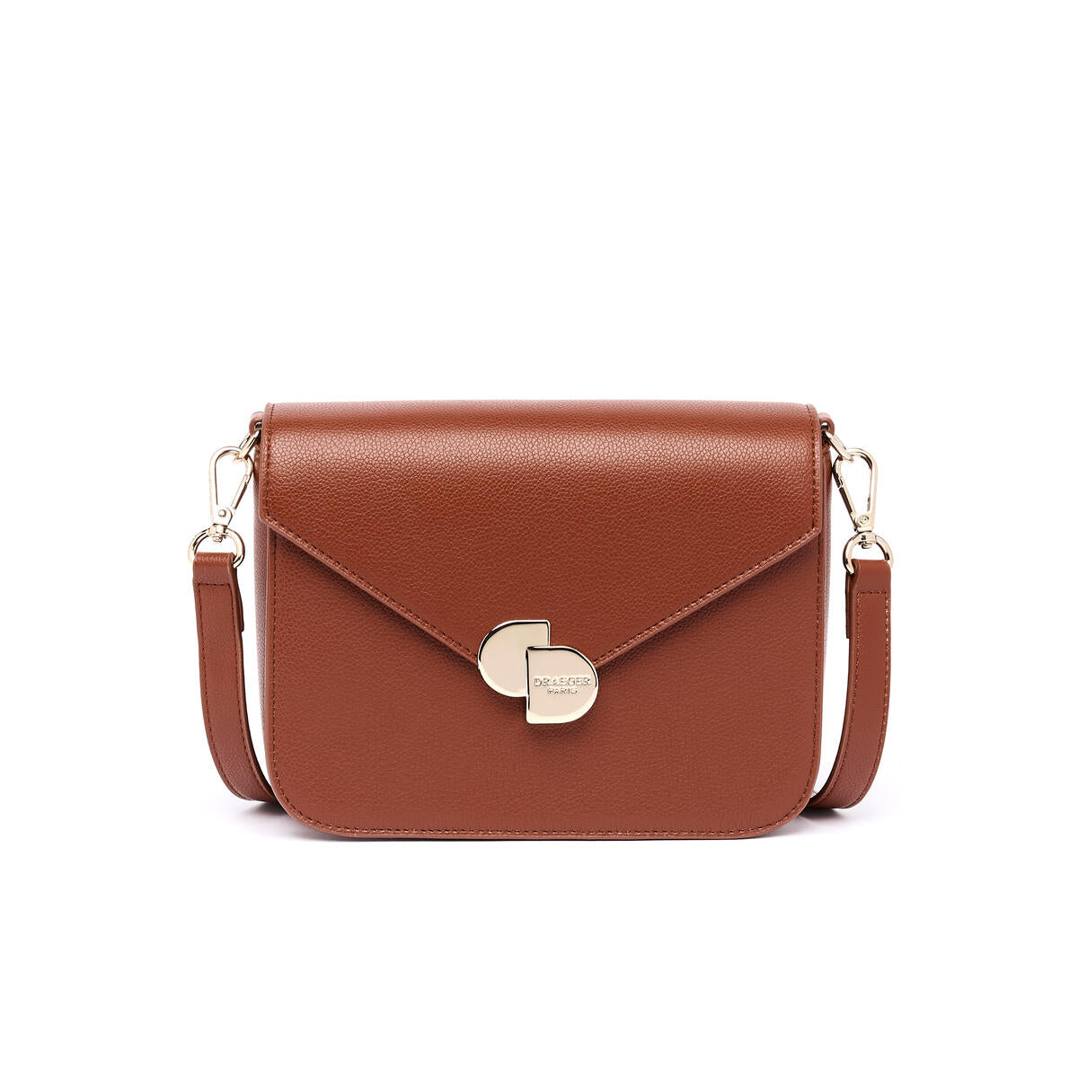 Sac bandoulière Camille Cognac 1