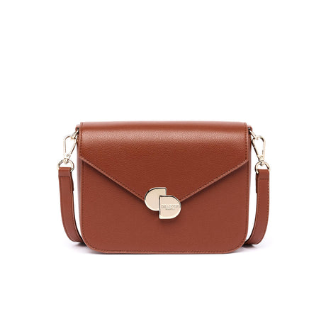 Sac bandoulière Camille Cognac 1