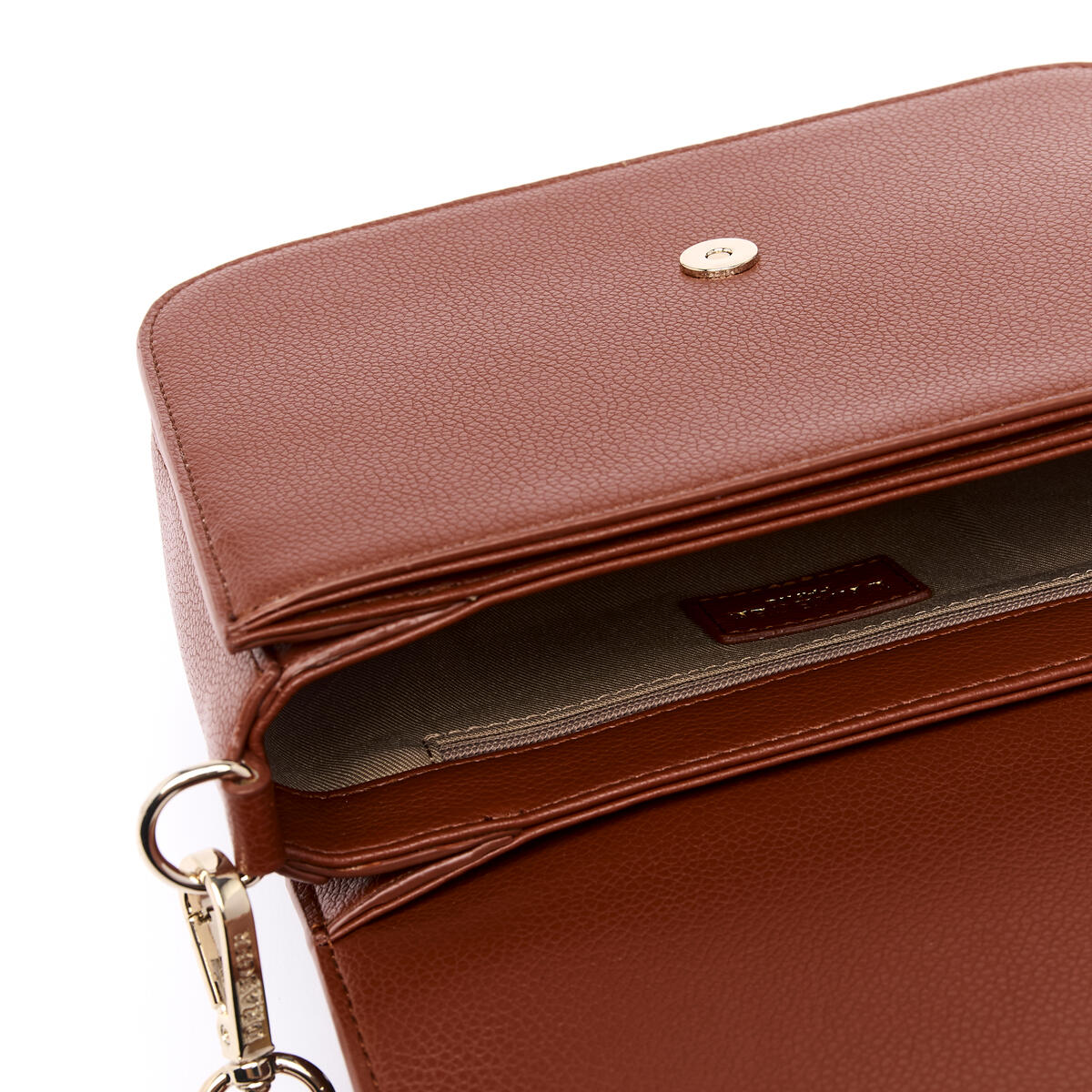 Sac bandoulière Camille Cognac 4