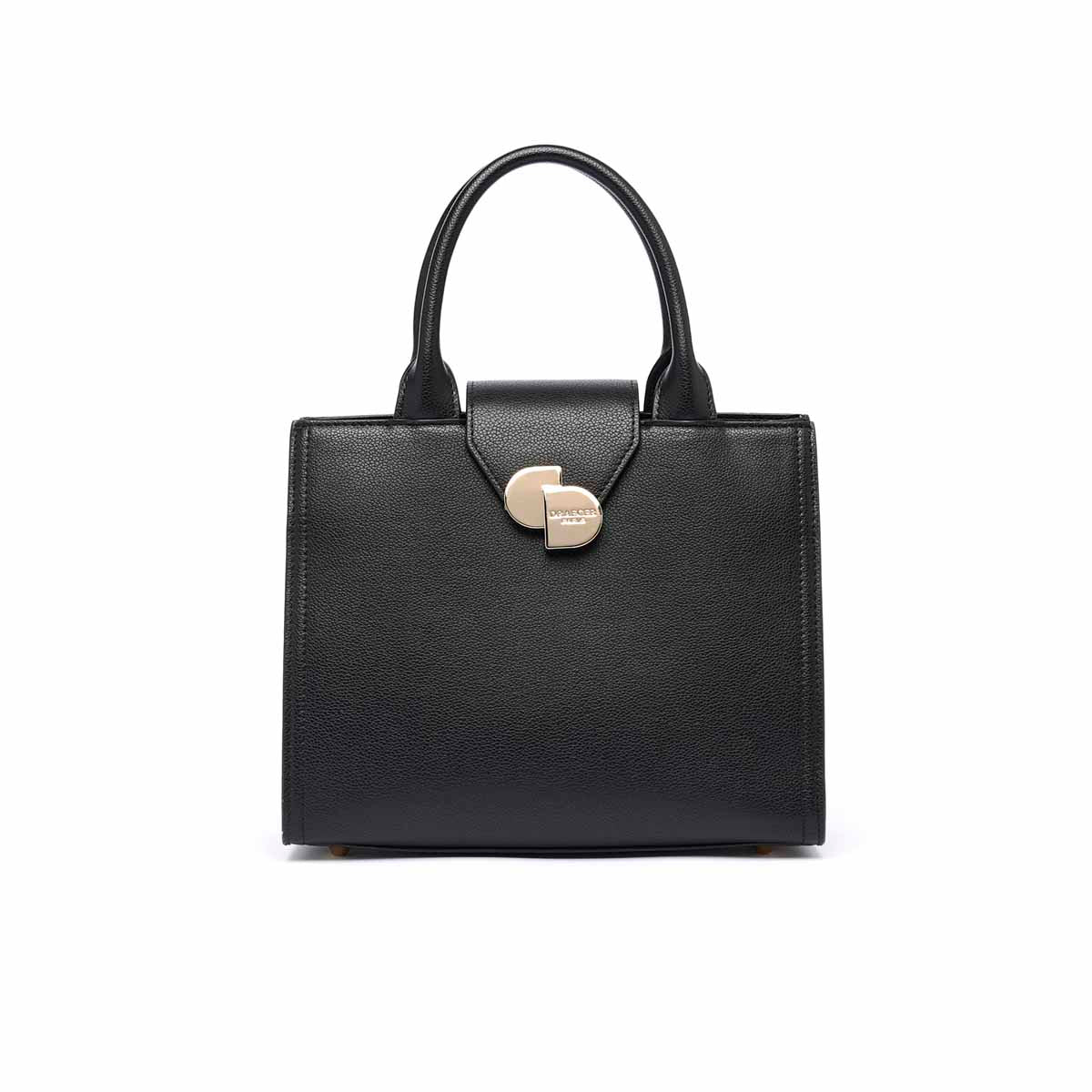 Petit Sac Cabas Camille - noir - face