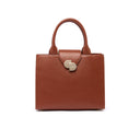 Petit Sac cabas Camille Cognac 1