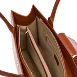 Grand Sac cabas Camille Cognac 4