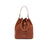 Sac bourse Anna Cognac 1