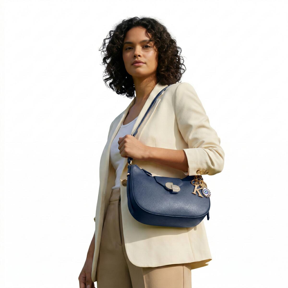 Sac hobo Camille Marine 5
