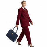 Grand Sac cabas Camille Marine 5