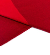 Cape Bicolore d'Hiver pour Femme Rouge 2