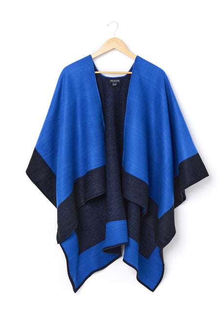 Capa de Invierno Bicolor para Mujer
