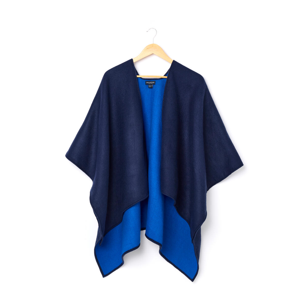 Cape Réversible d'Hiver pour Femme Marine 1