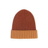 Gorro de lana bicolor