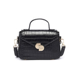 Sac à main Camille Croco Noir 1